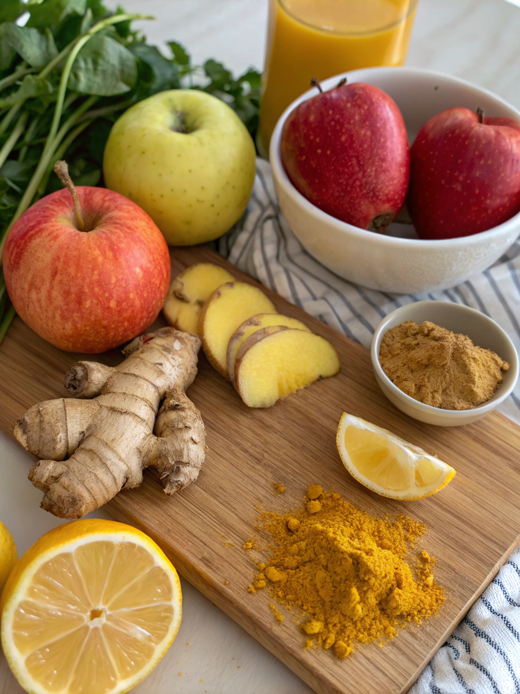 Anti-inflammatory juice drink ingredients