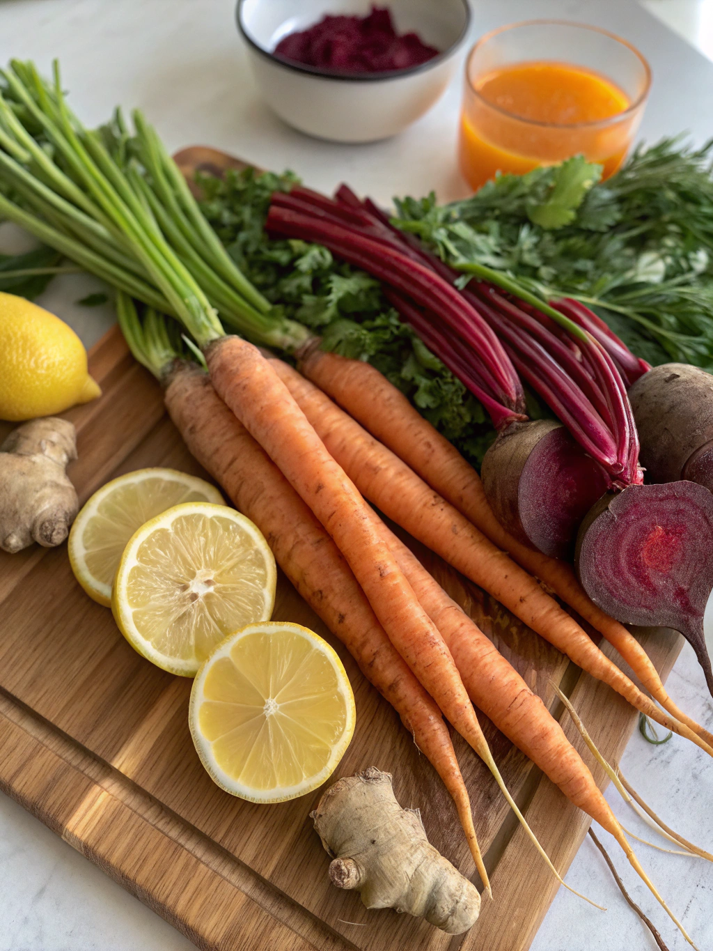Carrot beet juice ingredients