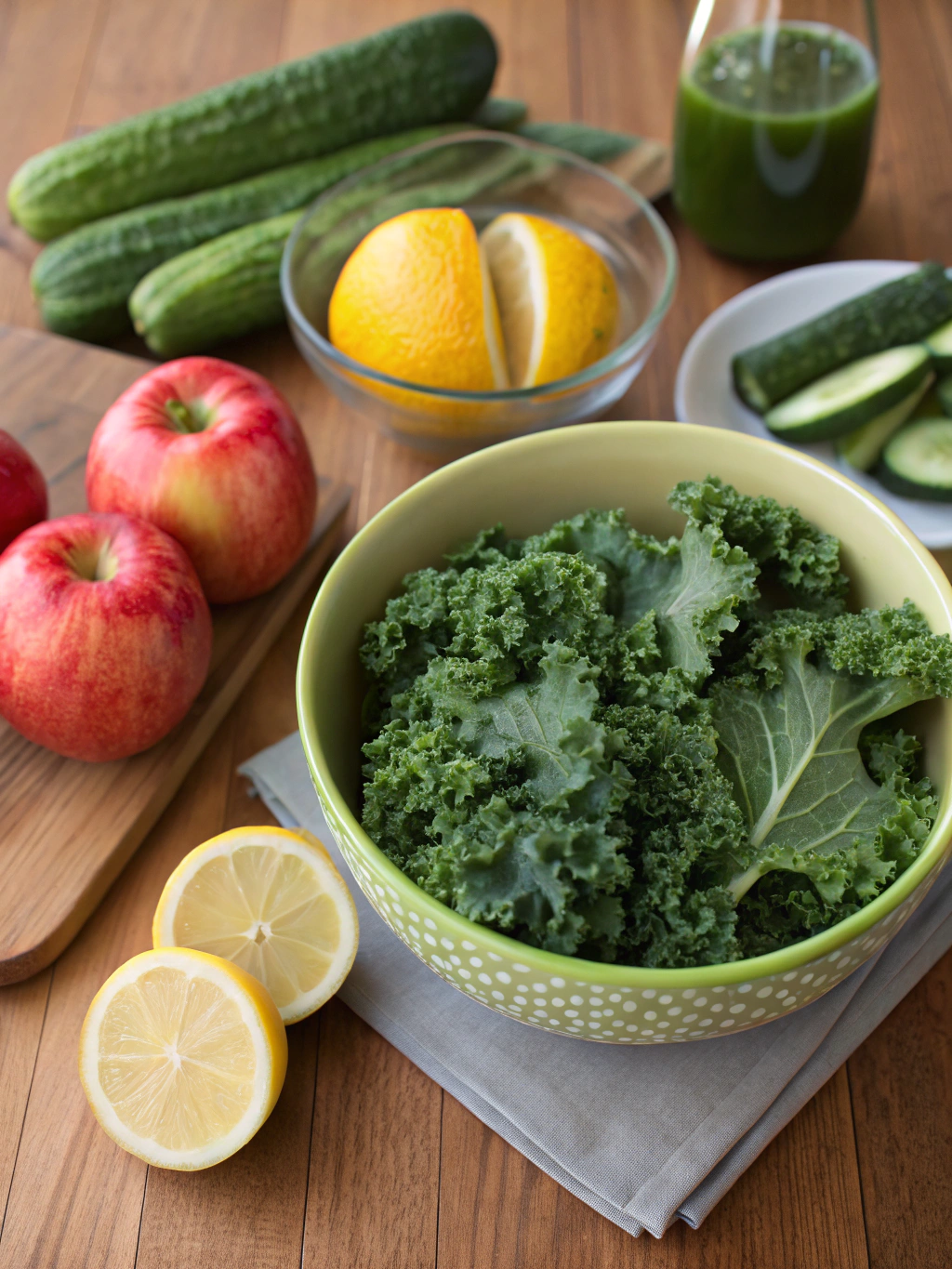 Kale Juice Recipe Ingredients