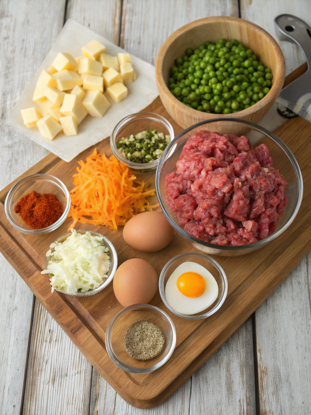 Keto Meatloaf Muffins Ingredients