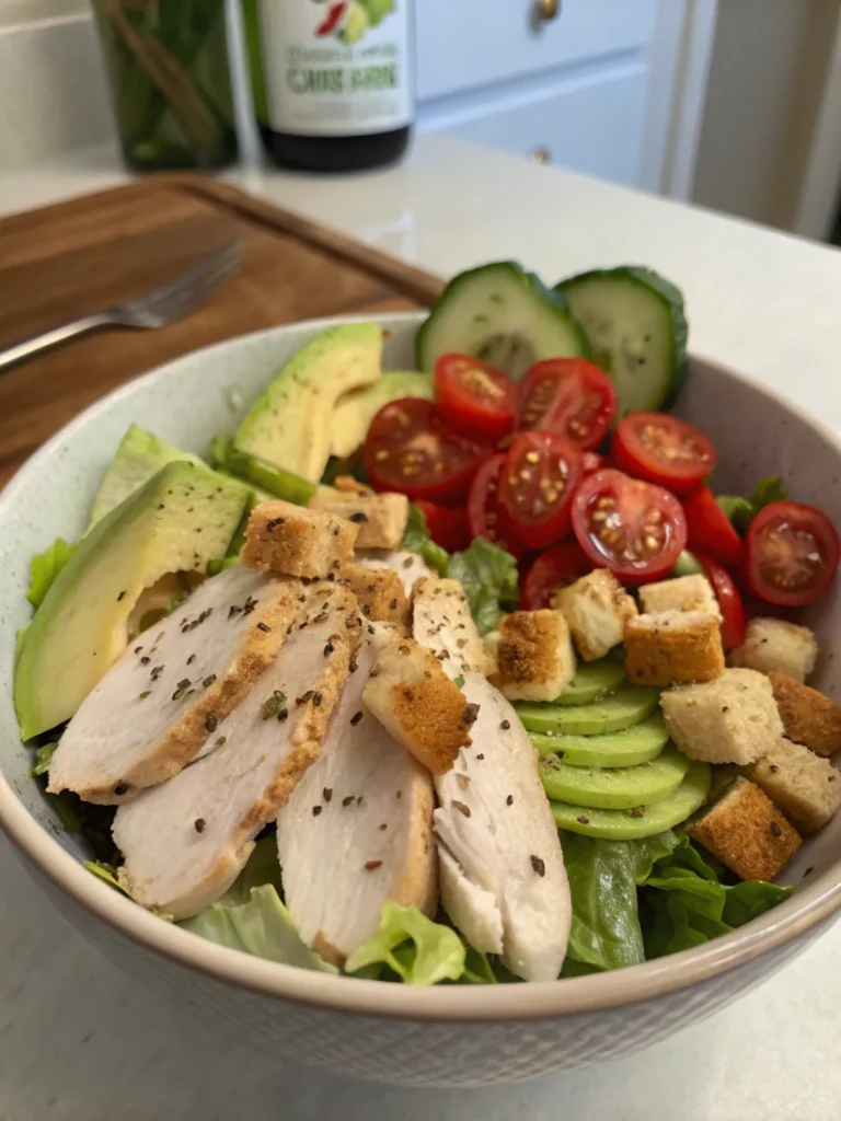 low calorie turkey salad