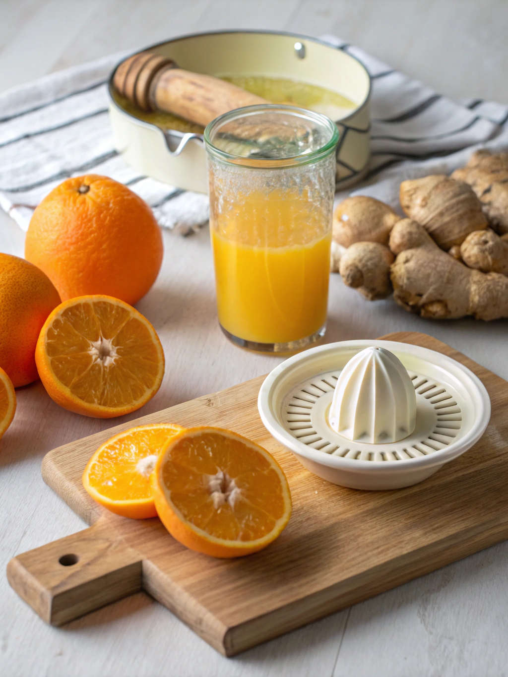 Orange Ginger Juice Ingredients