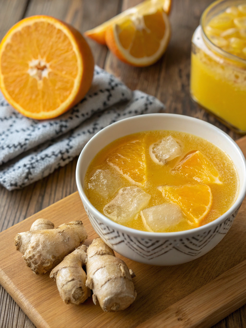 orange ginger juice