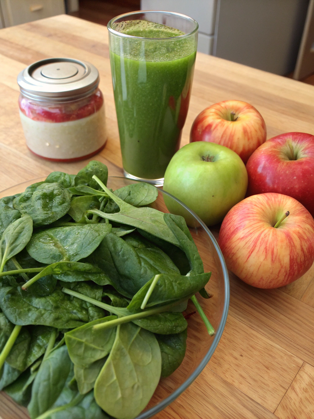 Spinach Apple Juice Ingredients