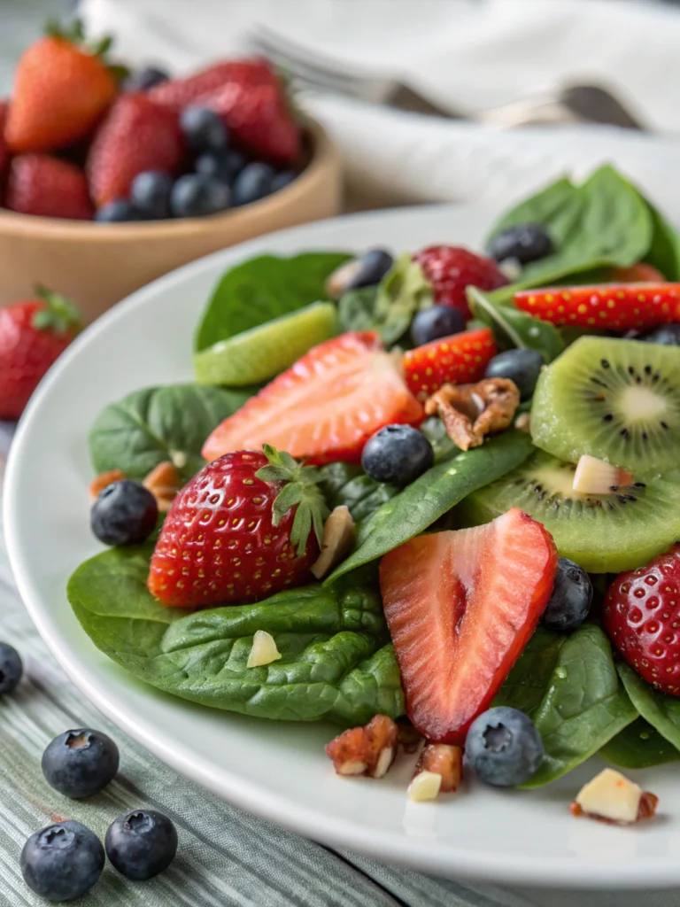 Spinach Fruit Salad