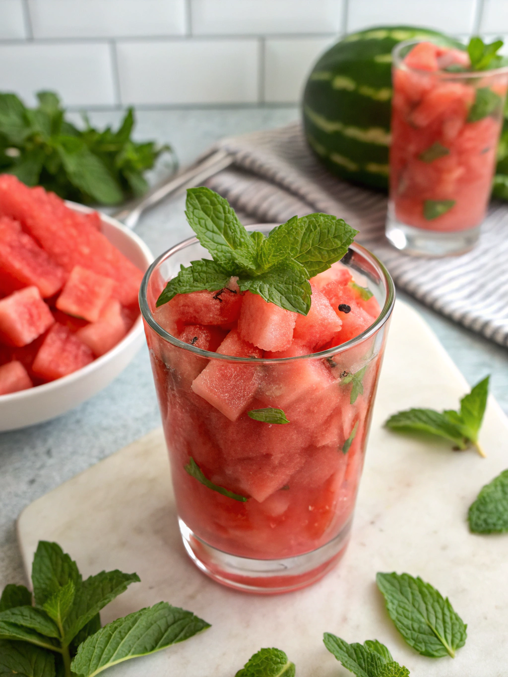 watermelon mint juice