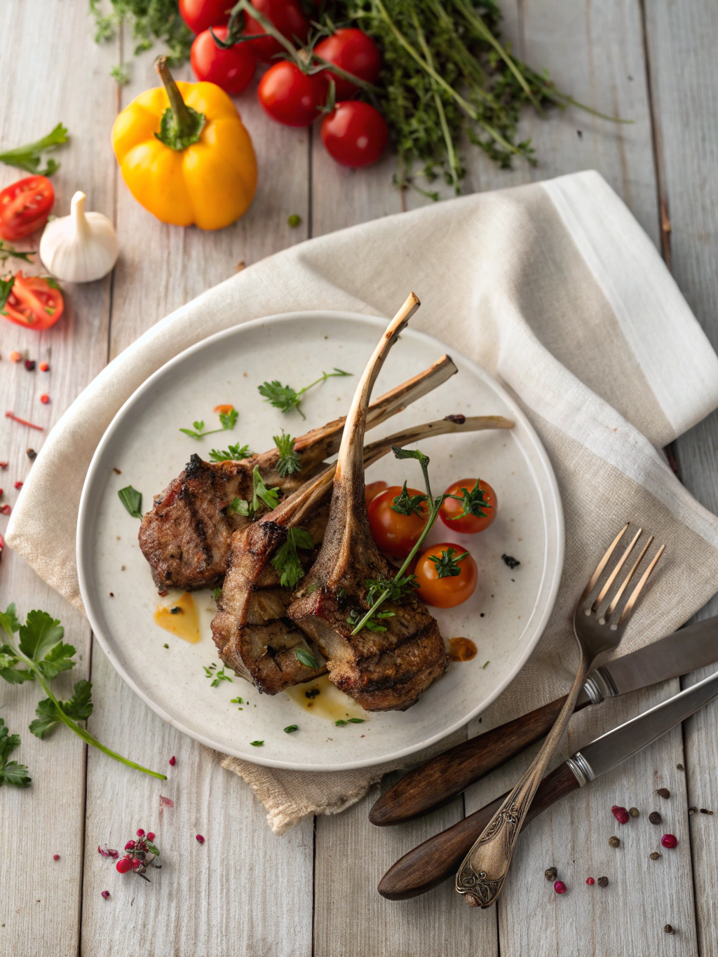 keto grilled lamb chops