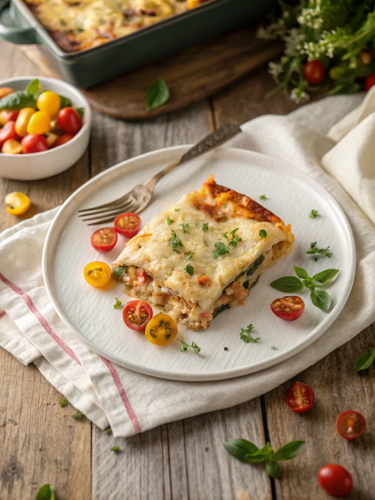 Easy Seafood Lasagna