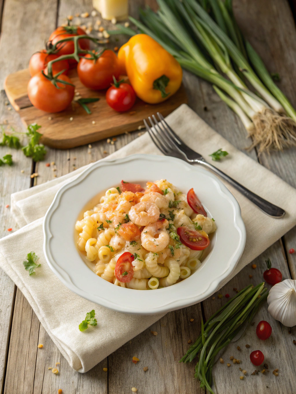 Seafood Mac Cheese