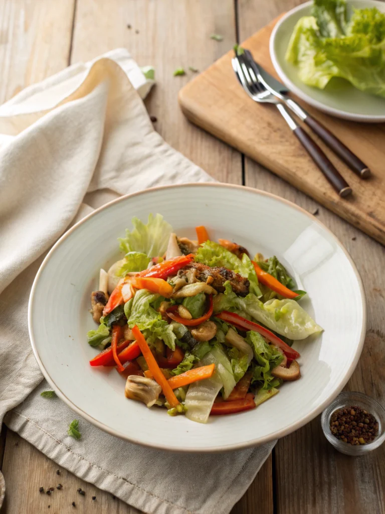 lettuce stir fry