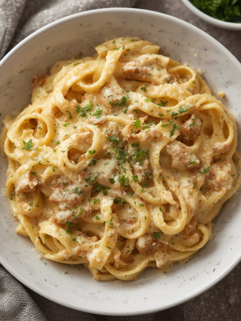 fettuccine alfredo